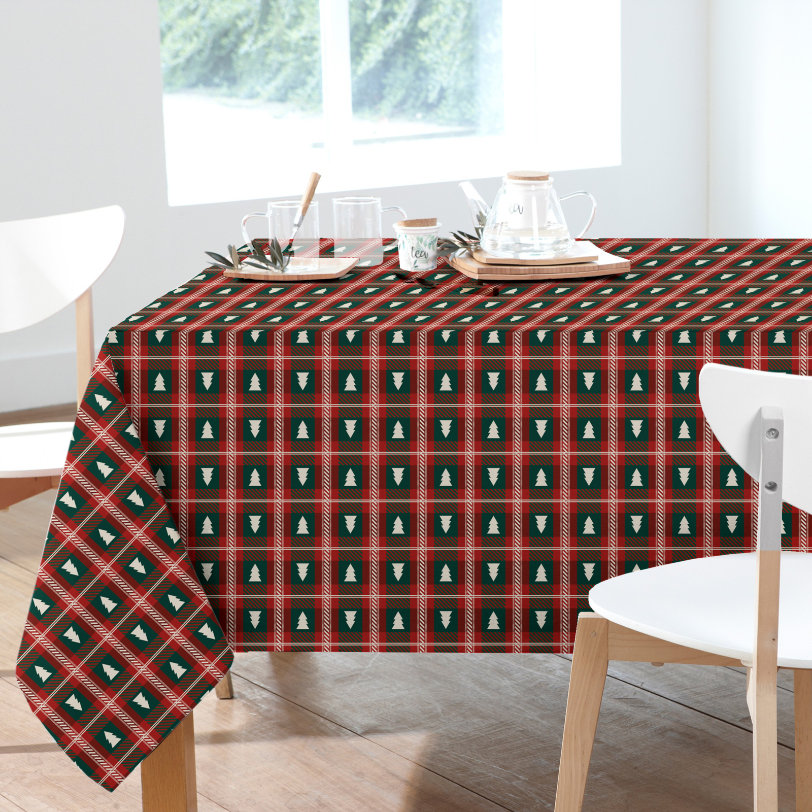 TOVAGLIA NATALE 6P GRETEL 140X180 Tellini S.r.l. Ingrosso Abbigliamento